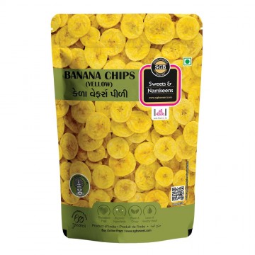 Yellow Banana Chips - 250gm